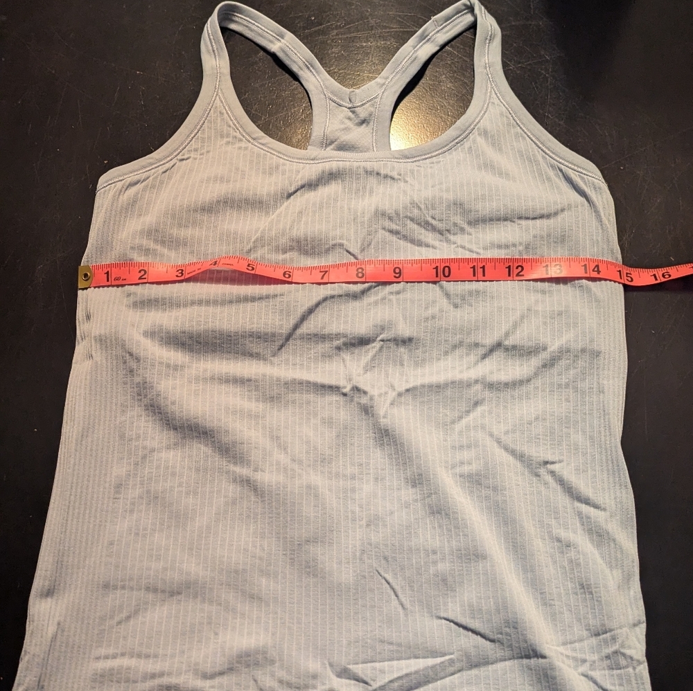 Lululemon Ribbed Tank Top - Sage Green - Picture 3 of 6